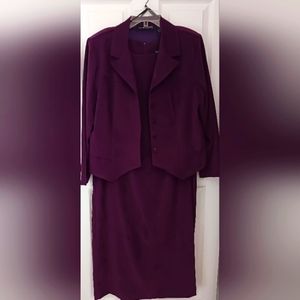 SAG HARBOR dress and blazer suit size 16p( vintage)